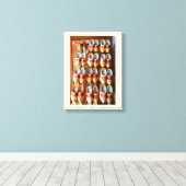 Nederlandse klompen canvas afdruk (Insitu (Houten vloer))