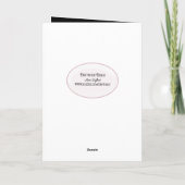 Nederlandse klompen en tulpen kaart (Achterkant)