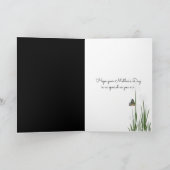 Nederlandse klompen en tulpen Moederdag Kaart (Binnen)