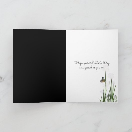 Nederlandse klompen en tulpen Moederdag Kaart (Binnen)