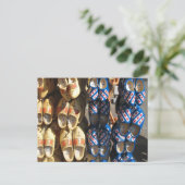 Nederlandse Klompen Foto Briefkaart (Staand voorkant)