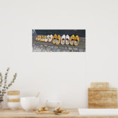 Nederlandse Klompen in het Nederlandse Poster (Keuken)