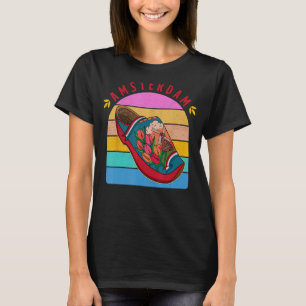 Nederlandse klompen Klomp schoenen Nederland souve T-shirt