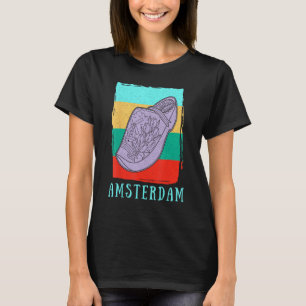 Nederlandse klompen Klomp schoenen Nederland souve T-shirt