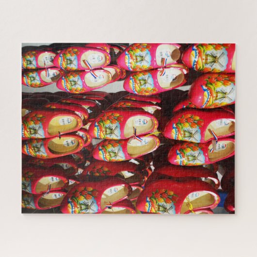 Nederlandse Klompen Legpuzzel (Horizontaal)