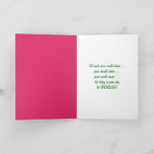 Nederlandse Klompen met Birthday Tulips Kaart (Binnen)