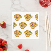 Nederlandse Klompen met tulpen, Klompen, Nederland Servet (Insitu)