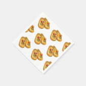 Nederlandse Klompen met tulpen, Klompen, Nederland Servet (Hoek)