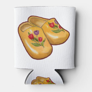 Nederlandse Klompen, Tulpen, Nederland, Kunst Blikjeskoeler