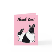 Nederlandse konijnen Roze Hartelijk dank