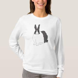 Nederlandse konijnenvrouwen Hoodie T-shirt