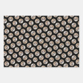 Nederlandse Kooikerhondje Schilderij Pet Dog Art Inpakpapier Vel (Voorkant 3)