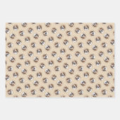 Nederlandse Kooikerhondje Schilderij Pet Dog Art Inpakpapier Vel (Voorkant)