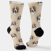 Nederlandse Kooikerhondje Schilderij Pet Dog Art