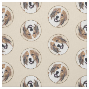 Nederlandse Kooikerhondje Schilderij Pet Dog Art Stof