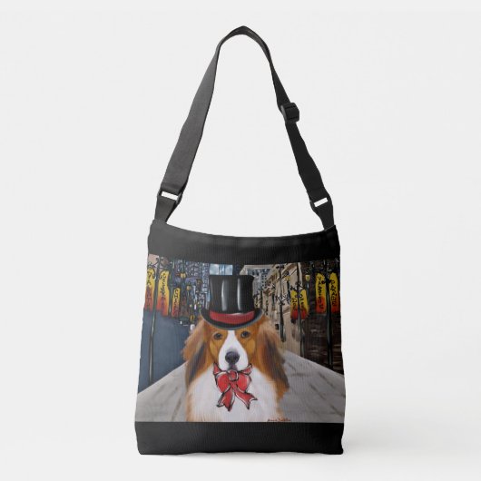 Nederlandse Kooikerhondjes Crossbody Tas (Voorkant)