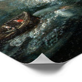 Nederlandse koopvaardijschepen en een op Smalware  Poster (Hoek)