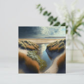 Nederlandse Kustduinen Kaart (Staand voorkant)