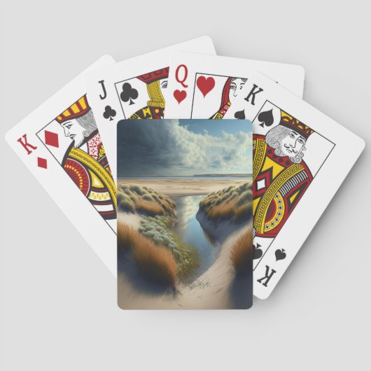 Nederlandse Kustduinen Pokerkaarten (Achterkant)
