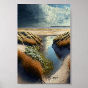 Nederlandse Kustduinen Poster