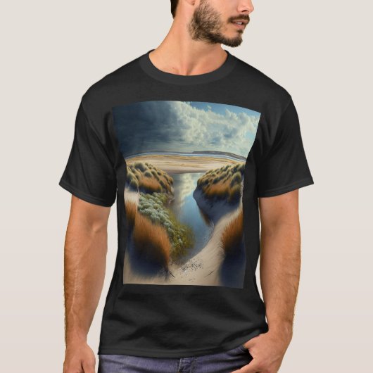 Nederlandse Kustduinen T-shirt (Voorkant)