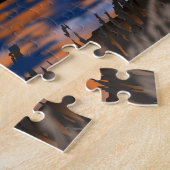 Nederlandse Landschap Puzzle Sunrise Legpuzzel (Zijkant)