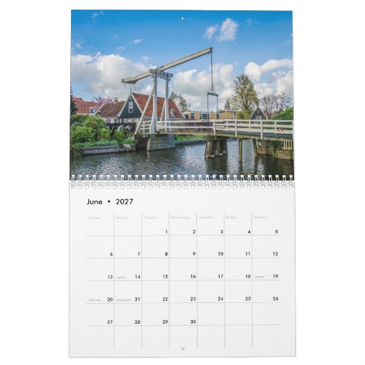 Nederlandse landschappen kalender (Jun 2027)
