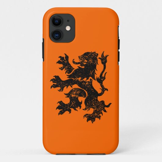 Nederlandse leeuw Case-Mate iPhone case (Achterkant)