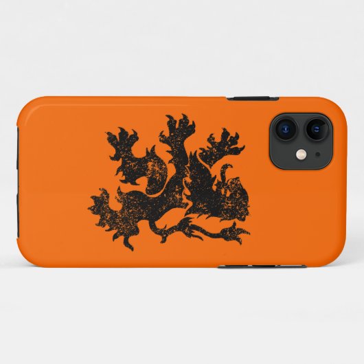 Nederlandse leeuw Case-Mate iPhone case (Achterkant (horizontaal))