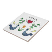 Nederlandse Liefde Keramische Tegel Tegeltje (Zijkant)