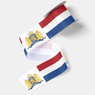 Nederlandse Lint, Embleem, patriottisch, Nederland Satijnen Lint