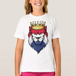 Nederlandse Lion King vlag T-shirt