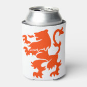 Nederlandse lionenjas blikjeskoeler (Blikje Voorkant)