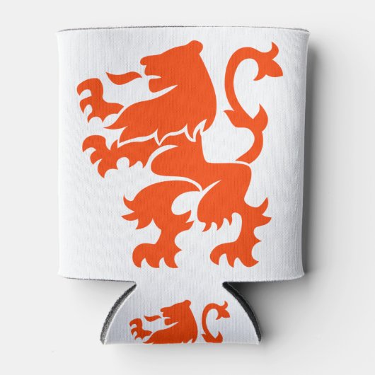 Nederlandse lionenjas blikjeskoeler (Voorkant)
