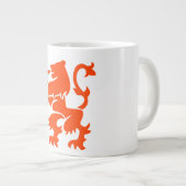 Nederlandse lionenjas grote koffiekop (Voorkant rechts)