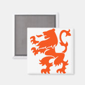 Nederlandse lionenjas magneet (Voorkant / Achterkant)