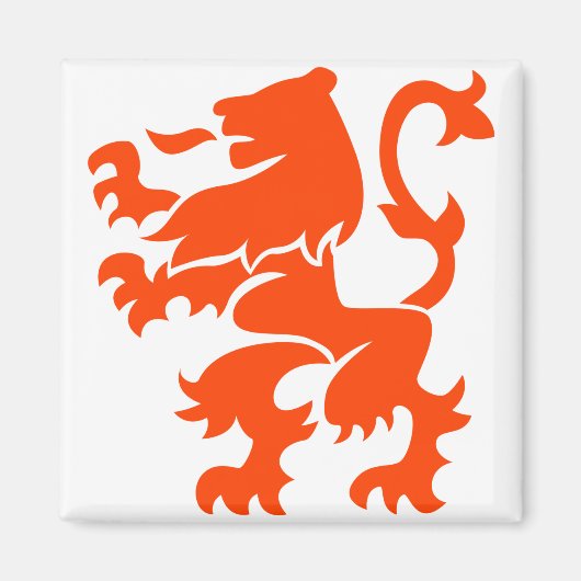 Nederlandse lionenjas magneet (Voorkant)