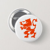 Nederlandse lionenjas ronde button 5,7 cm (Voorkant /achterkant)