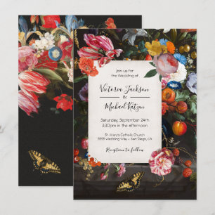 Nederlandse Master Butterfly Floral Dark & Moody W Kaart