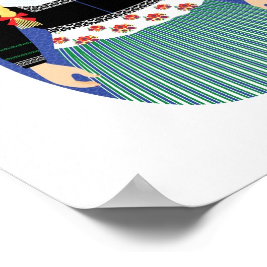 Nederlandse Matryoshka Poster (Hoek)