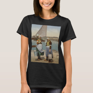 Nederlandse meisjes van Marken Island (ca. 1900) T-shirt