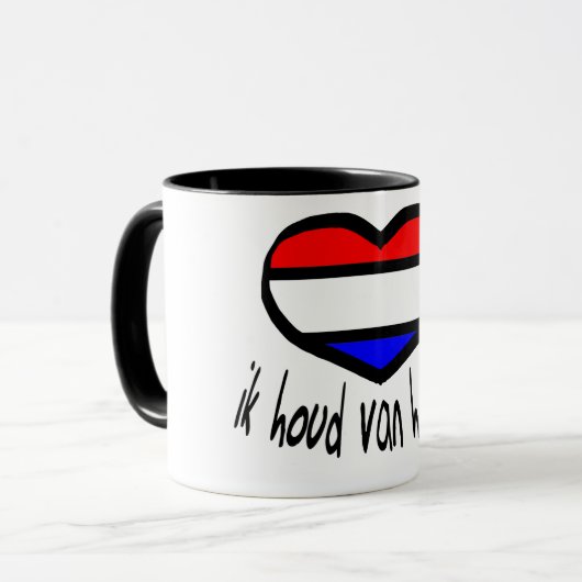 Nederlandse Mok (Voorkant links)