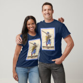 Nederlandse Musketeer T-Shirt uit graving door DeG (Unisex)