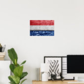 Nederlandse muur poster (Thuiskantoor)