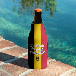 Nederlandse Nationale de Belgische vlag Flesjeskoeler