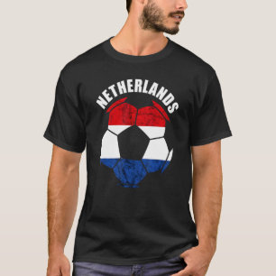 Nederlandse Nederlandse Prijs Nederlandse Voetbals T-shirt