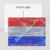 Nederlandse noodvlag - Nederland Briefkaart (Voorkant / Achterkant)