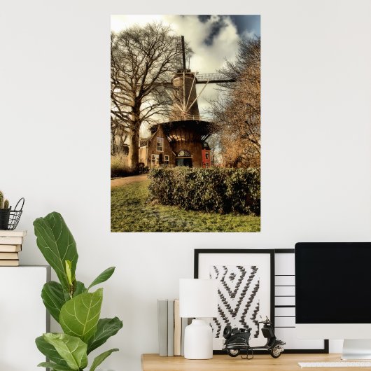 Nederlandse nostalgie poster (Thuiskantoor)