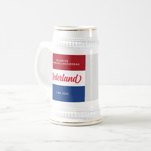 Nederlandse Onafhankelijkheidsdag Bierpul (Voorkant links)