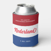 Nederlandse Onafhankelijkheidsdag Blikjeskoeler (Blikje Voorkant)